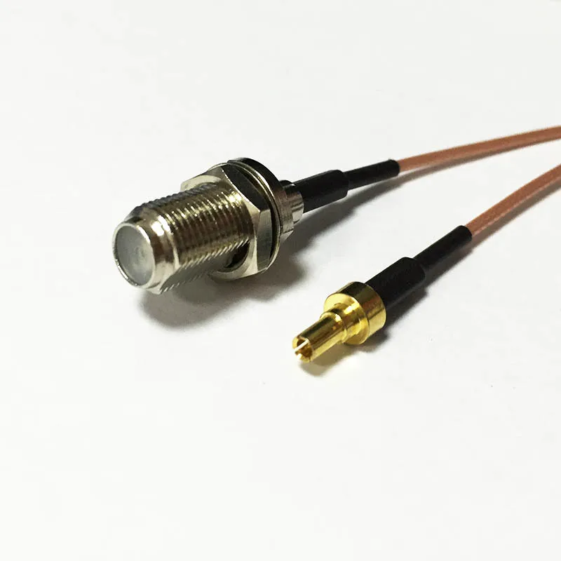 Новый переходник с гнездовым разъемом F CRC9 Штекерный соединитель RG178 оптовая