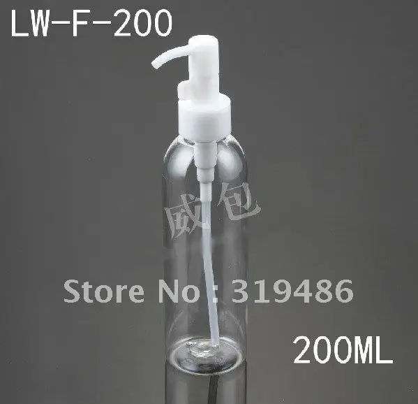 

300pcs/lot 200ml Plastic bottle, Repacking Bottle ,High Grade Bottle,