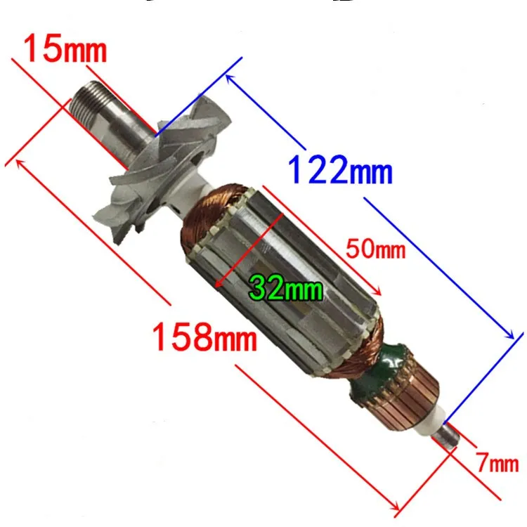 

Триммер для плоских кромок Замена ротора, для makita 3709, 3710, MT370