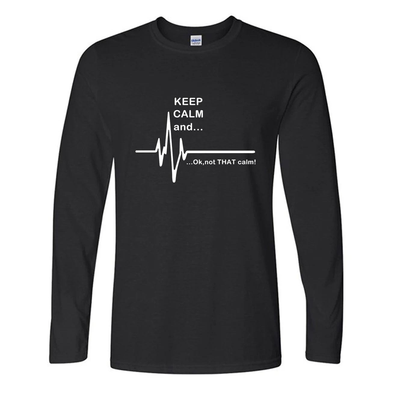 Новинка 2019 модная забавная футболка с надписью Keep Calm and...Not That медсестра сердечным