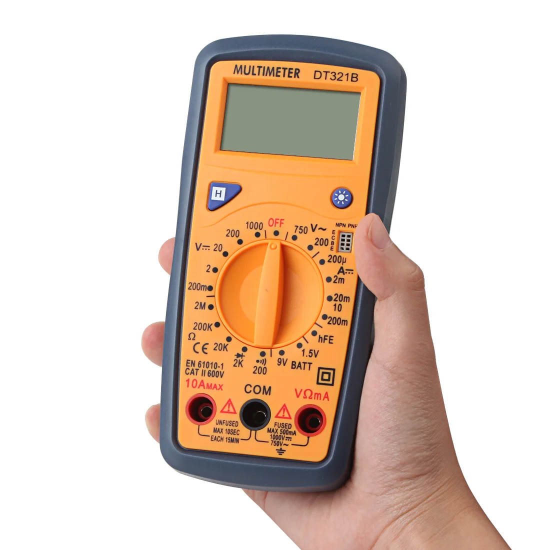 Портативный цифровой мультиметр DT321B AC/DC измеритель напряжения портативный с