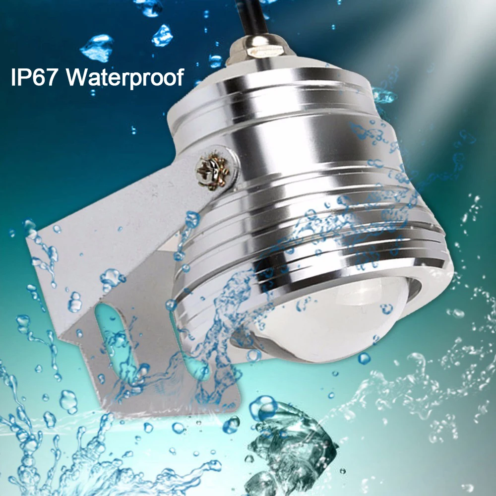 YWXLight AC/DC12V наружное Подводное освещение 10 Вт RGB LED точечное прожектор лампа IP67