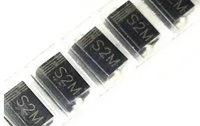 Диодный выпрямитель S2M SMA RL207 100 шт./лот SMD 2A 1000 В новый оригинальный | Электроника