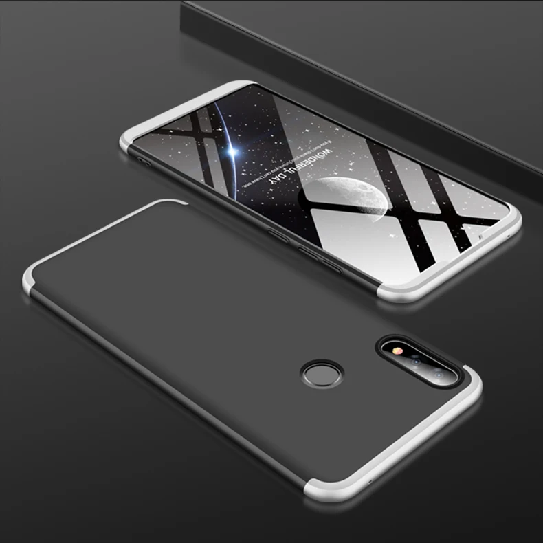 Black and Silver 3-в-1360 чехол защищающий телефон чехол Asus Zenfone Max Pro M2 ZB631KL асус зенфон макс про м2 zb631kl макс про м1 602kl задняя крышка матовая чехол на Asus ZenFone Max Pro M2 ZB631KL 631KL ZB 631KL - Цвет: Black and Silver