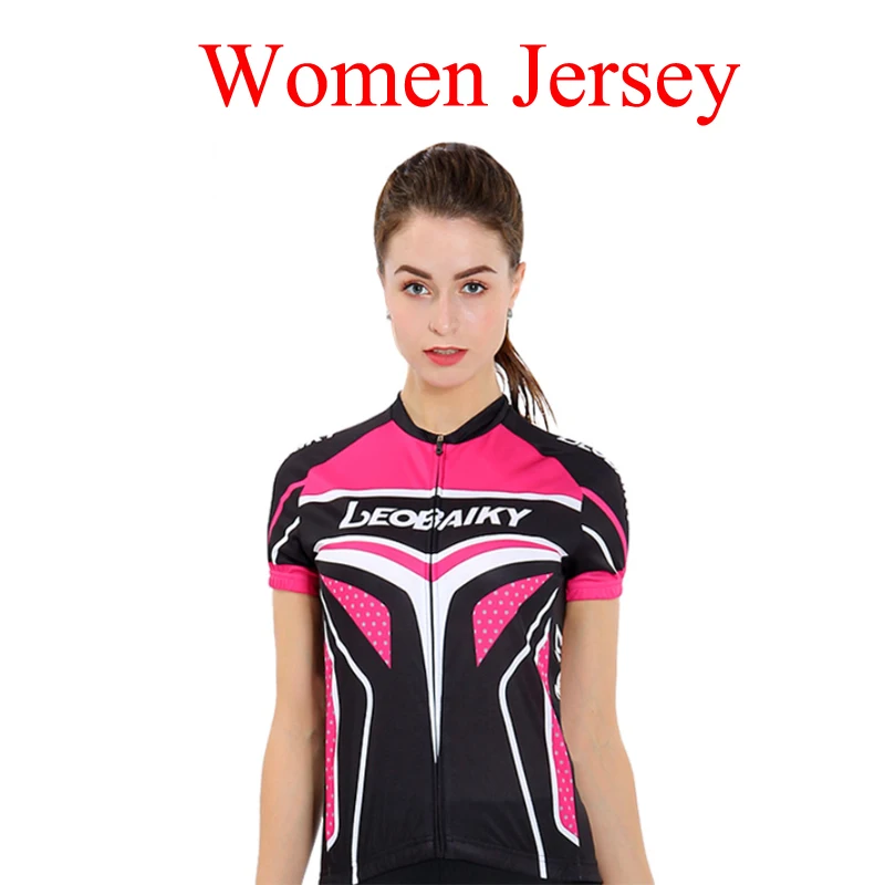 women jersey Летний женский комплект из Джерси для велоспорта Pro Team, одежда с коротким рукавом для горного велосипеда, Мужская одежда для велоспорта, Детские Семейные костюмы для велоспорта - Цвет: women jersey
