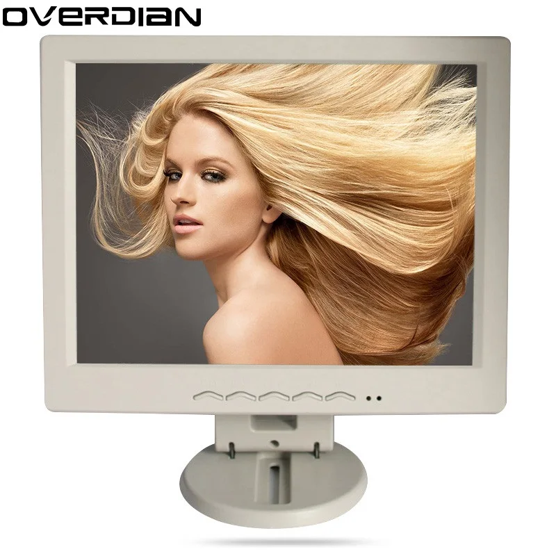 Промышленный ЖК-монитор/дисплей 12 дюймов VGA/HDMI/AV/BNC разъем 1024*768 машина для записи