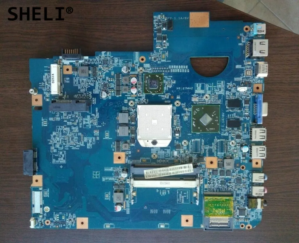 Материнская плата SHELI для ACER 5542 5542G с дискретной графикой 48.4FN02.011