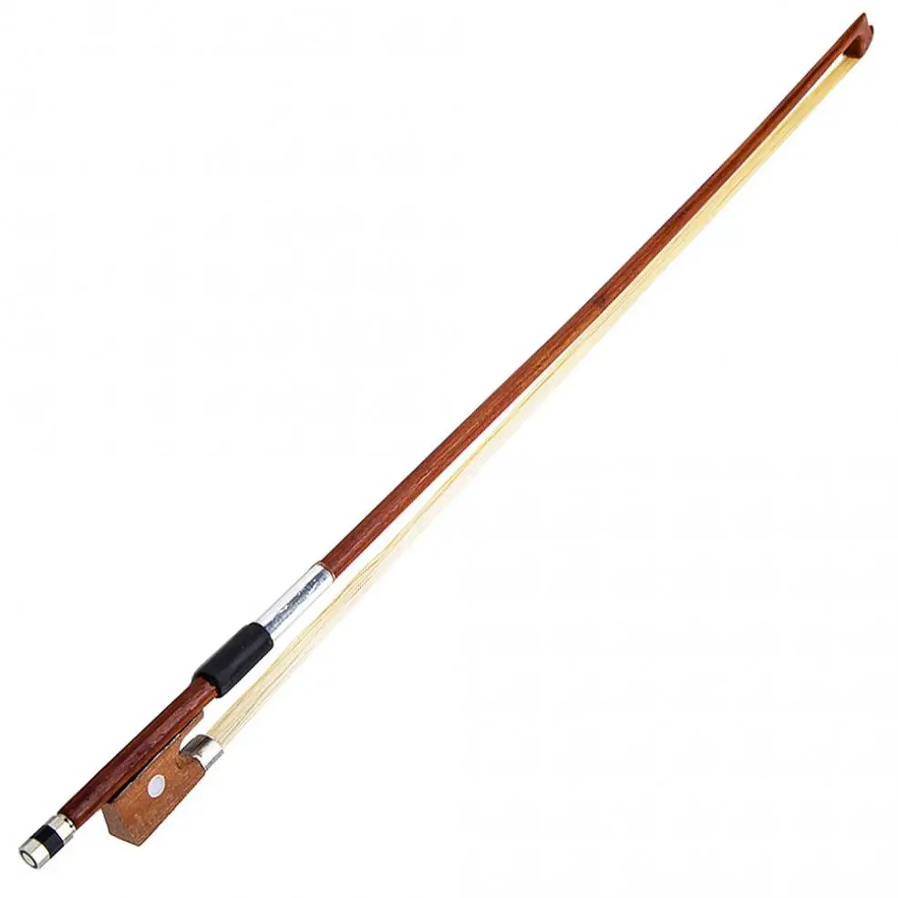 

4/4 High Quality Professional Violin Bow Horsehair Wood Stick Plastic Handle Fiddle Bow Adjust Tightness Violin Accessories