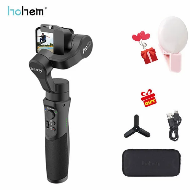 Hohem iSteady Pro 2 3-х позиционный ручной карданный стабилизатор для DJI Osmo Экшн камера GoPro 7 6 экшн-камеры XiaoYi 4K sony RXO Камера PK G6 Эволюция - Цвет: iSteady Pro 2 only