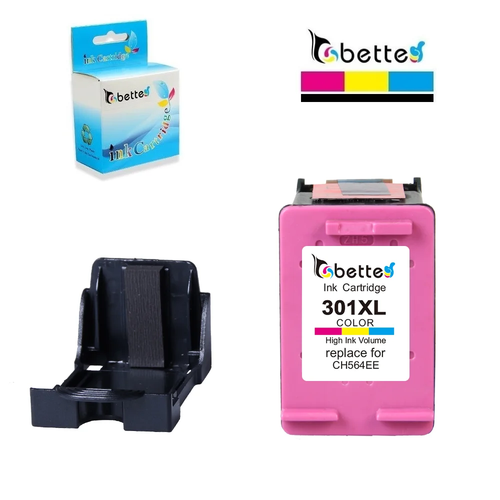 BETTE чернильные картриджи для HP 301 301XL Deskjet 1000 1010 1510 2000 2050 2150 2510 2540 3050 3150 4639 ENVY 5532 5535 5539