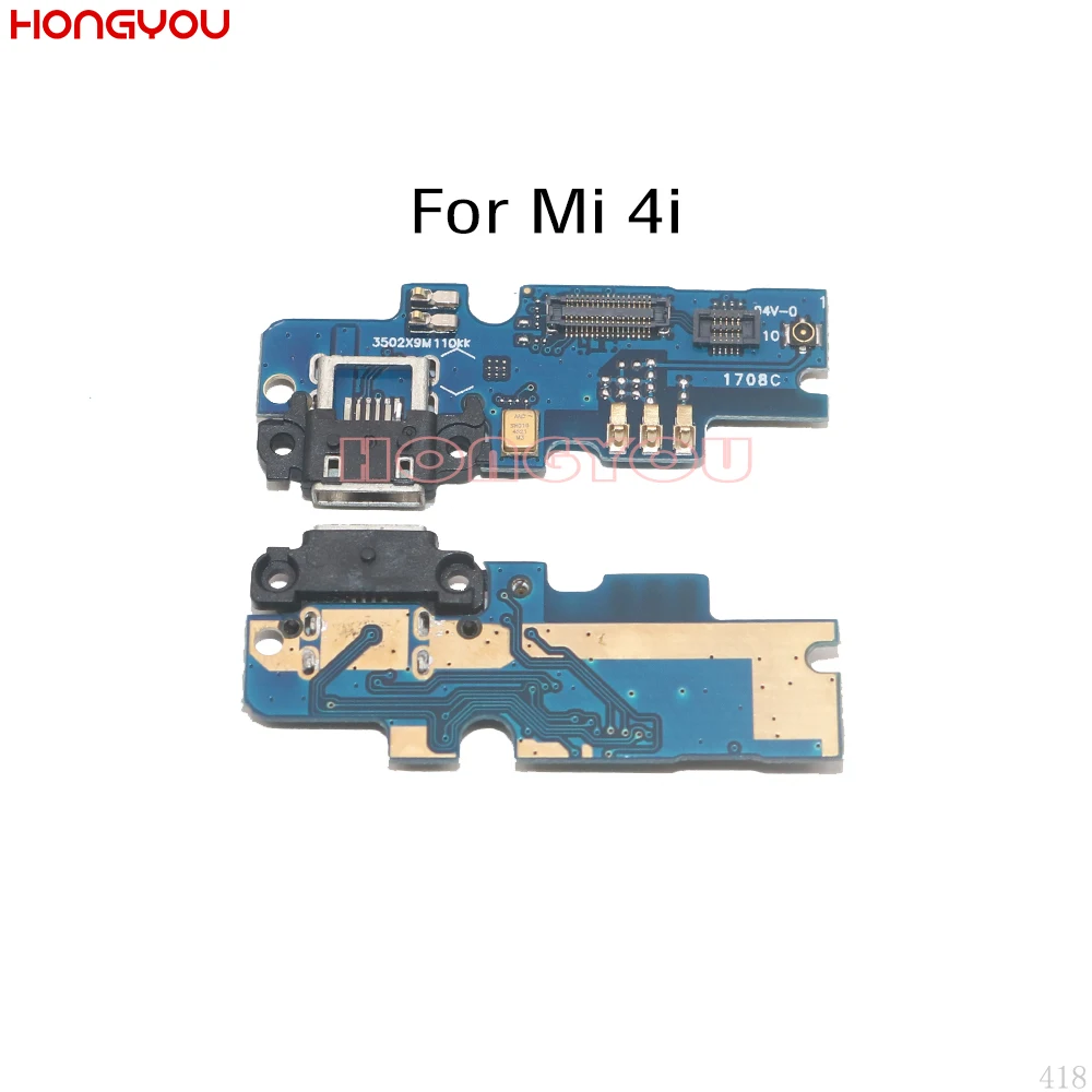 10 шт./лот для Xiaomi Mi 4i Mi4i M4i USB зарядная док-плата зарядный гнездо разъем штекер