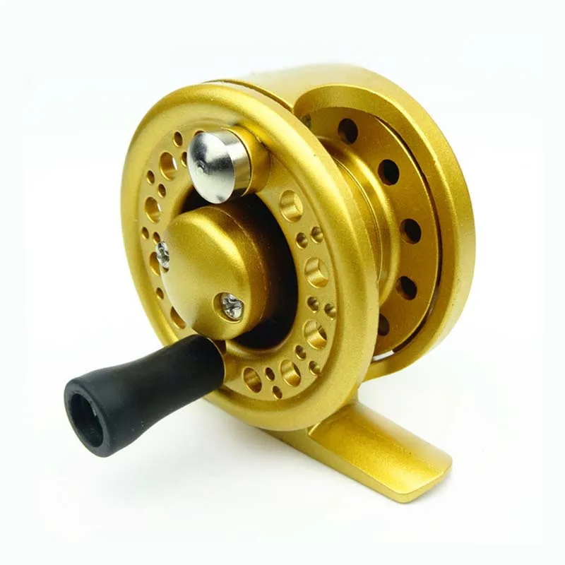 yellow Катушка для ловли со льдом 1+ 1BB морские катушки Пресноводные снасти Спиннинговые катушки - Цвет: yellow