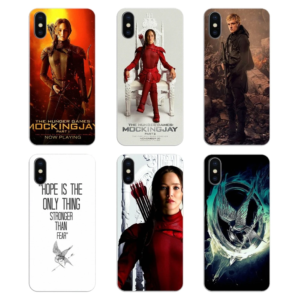 Прозрачный мягкий ТПУ чехол для Samsung Galaxy Note 8 9 S9 S10 A8 A9 Star Lite Plus A6S A9S The Hunger Games movie