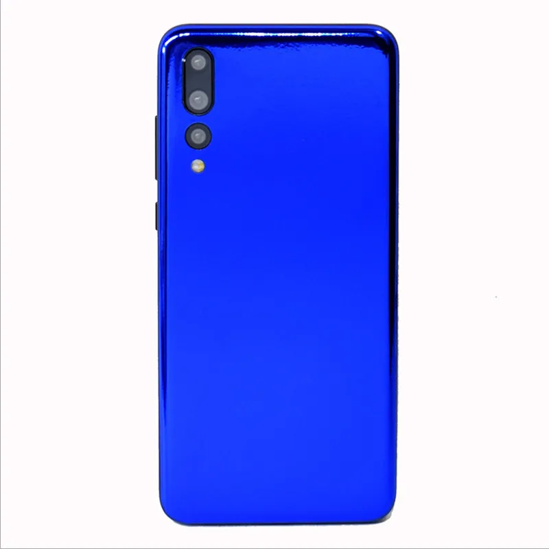 Зеркальная защитная пленка с гальваническим покрытием для задней панели