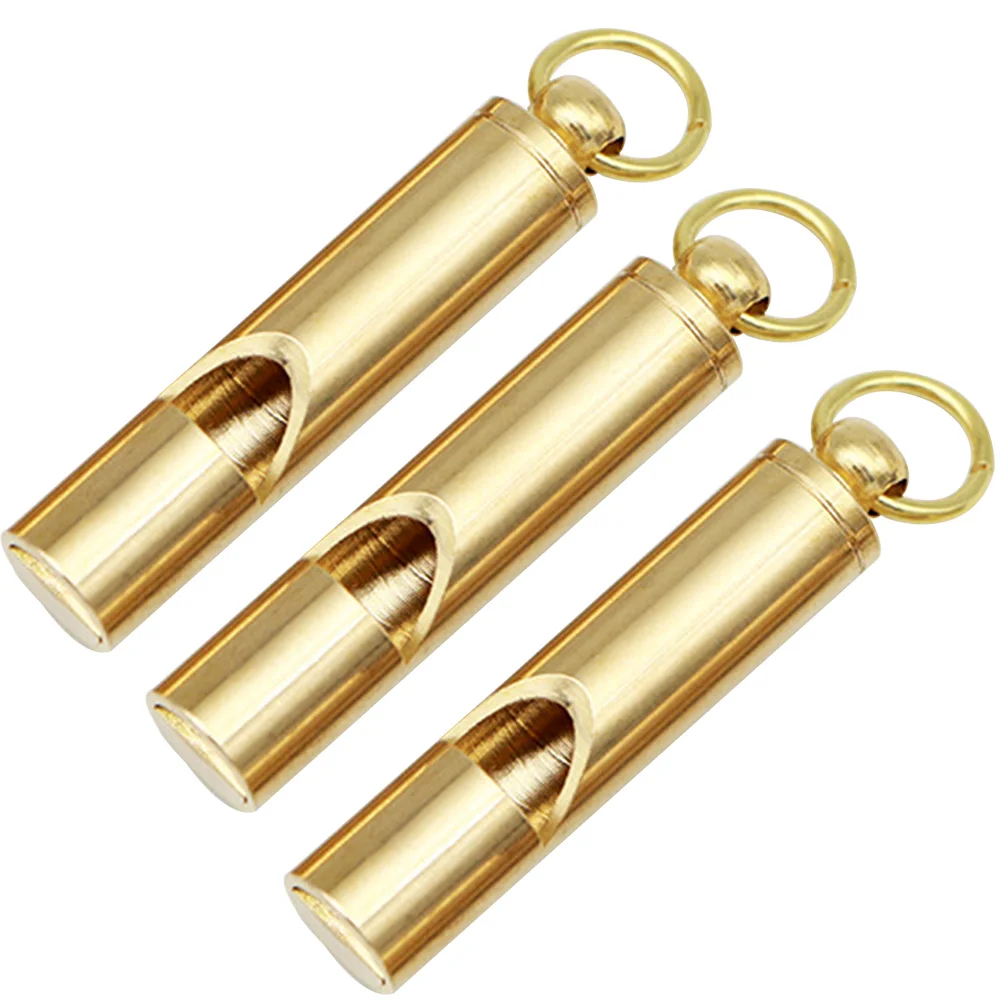 Whistle Rescue Signal Sports Emergency Survival Multifunction Tool Durable Outdoor Portable Practical Camping Mini Brass | Спорт и