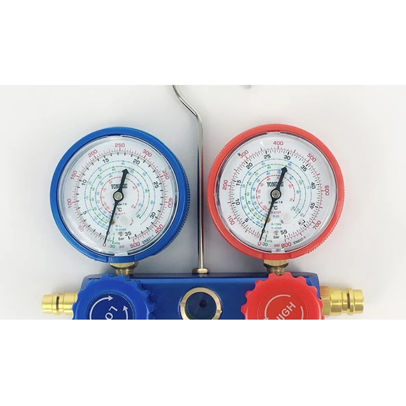 

Refrigeration Air Conditioning Manifold Gauge Maintenance Tools For R134A Car Auto Tools With Carrying Case