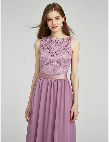 Robe de soriee 2017 Новый Дешевые Шифон Кружева Платье Невесты длиной До Пола Свадебные