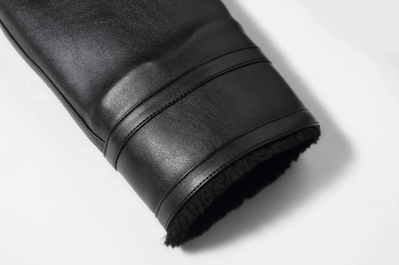 

8892 New Fashion Man Autumn Clothes Winter Man Jacket Coat Sheep Skin Leather Coat short Jacket