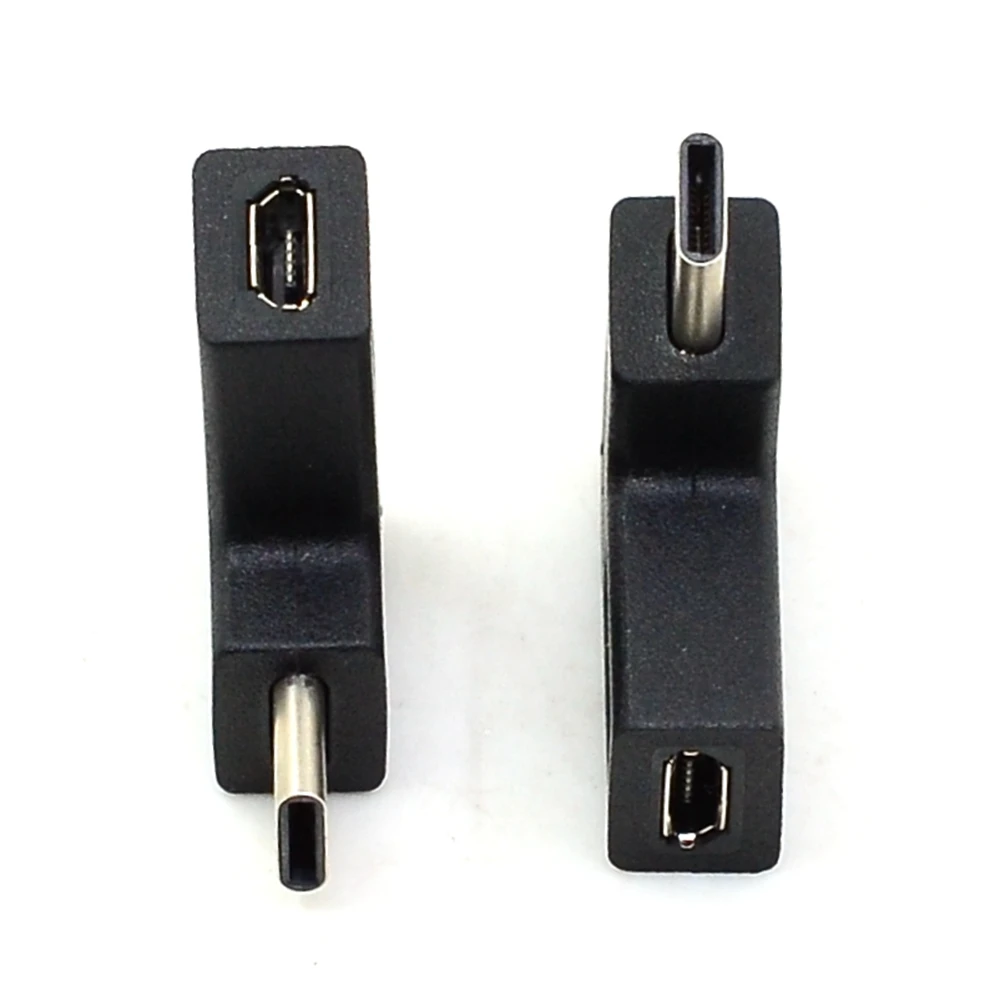 Угловой Универсальный USB 3. 0 Type C Штекерный разъем к микро гнездовому конвертеру
