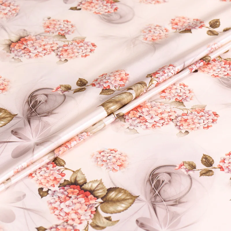Цифровой струйный шелк стрейч атласа ткань шторы cheongsam платье китайская шелковая
