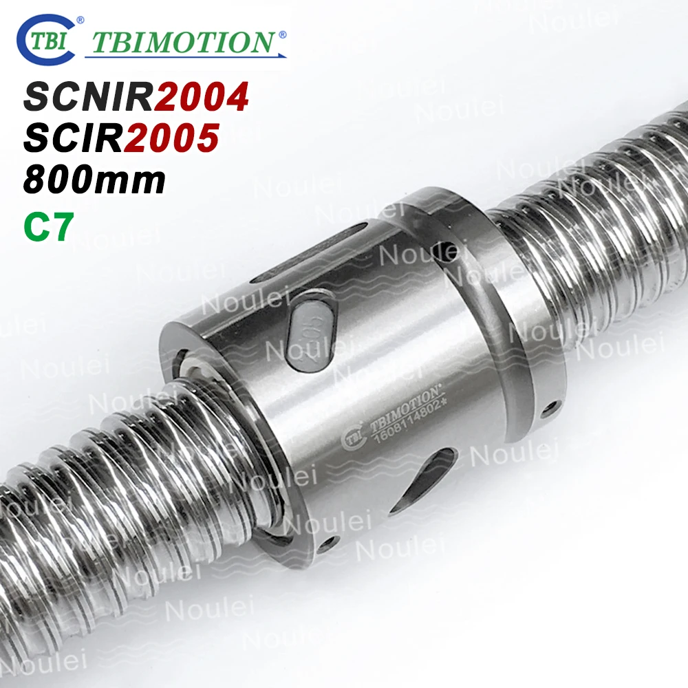 Шариковый винт TBI MOTION C7 2004 2005 шариковый 800 мм + без фланцевой шаровой гайки 4 5