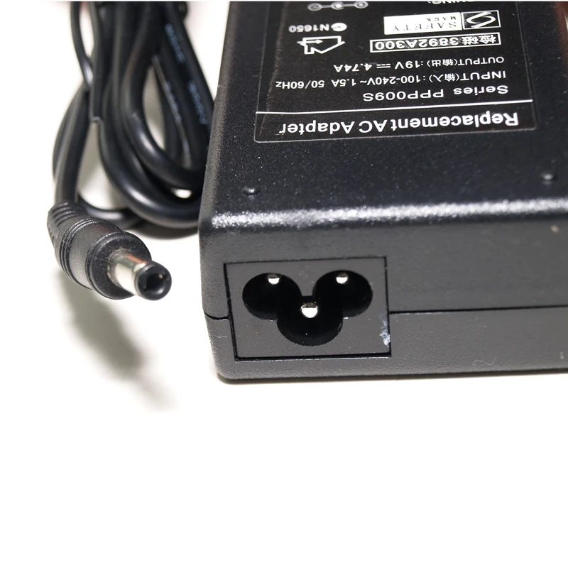 Адаптер переменного тока 19 в 4 74 А зарядное устройство для ноутбука блок питания +