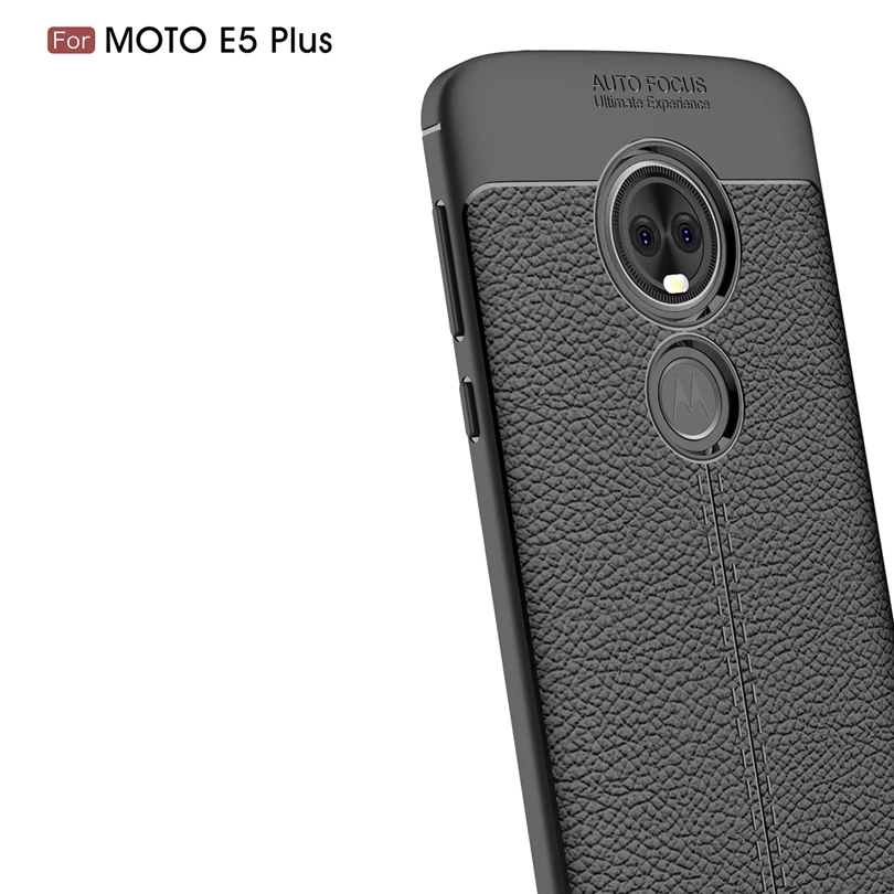 Чехол для Motorola Moto E5 Plus задняя защитная крышка смартфона Мягкий противоударный