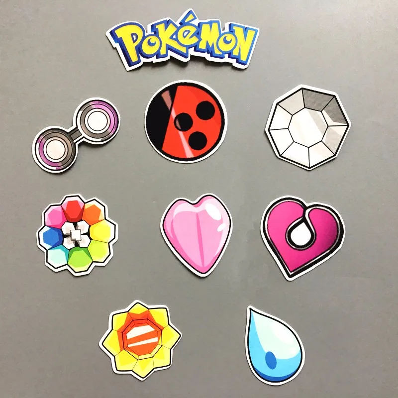 Мультяшный аниме прокол наклейка s 33 шт./компл. ПВХ для автомобиля ноутбука