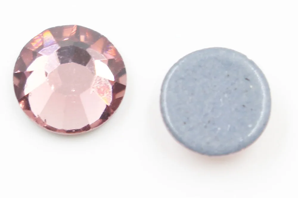 Quality China's first SS20 Light Amethyst Glass Material Rhinestones hot-fix wedding decoration crystal Nail Rhine stone | Дом и сад