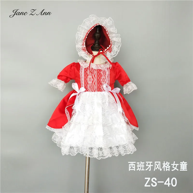Jane Z Ann/детская одежда для фотосъемки Новинка года, комплекты для студийной съемки для малышей возрастом от 1 года джентльменское платье принцессы для маленьких мальчиков и девочек - Цвет: ZS-40