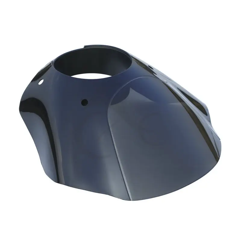 Gauntlet фара обтекатель черный дым для Harley Sportster XL FXDB FXDL|headlight fairing|fairing maskheadlight mask |