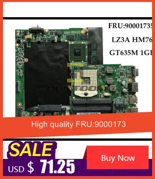Высокое качество DALZ3CMB8E0 для lenovo Ideapad Z585 Материнская плата ноутбука Разъем FS1 DDR3 AMD 2GB полностью протестирована