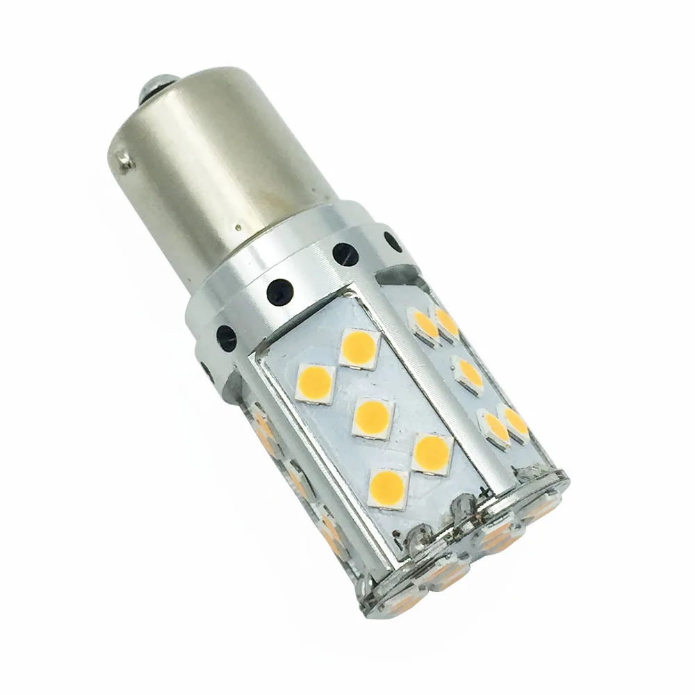 YSY 4X1156 BA15S PY21W автомобильный Canbus токарный сигнальный фонарь T20 7440 P21W 3030 35SMD