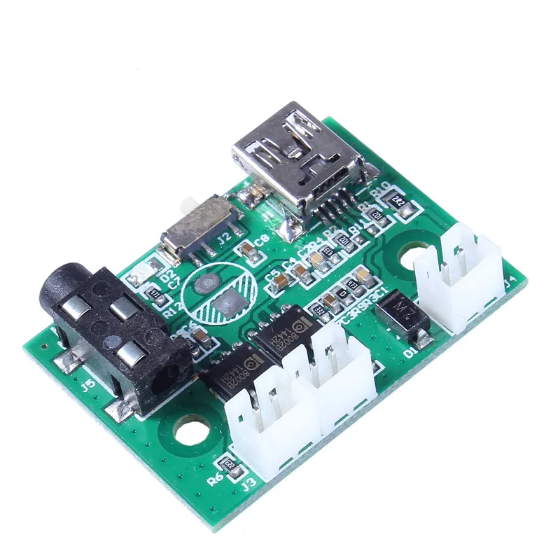 8002 3 Вт + стерео усилитель доска Mini USB литиевая Батарея Мощность зарядки Модуль