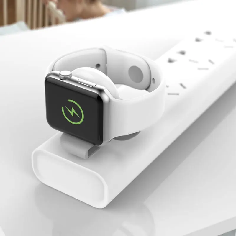 Беспроводное зарядное устройство для Apple Watch 1 2 3 4 мини портативное магнитное быстрое зарядное устройство для Apple Watch Series 4 3 2 1 зарядная док-станция