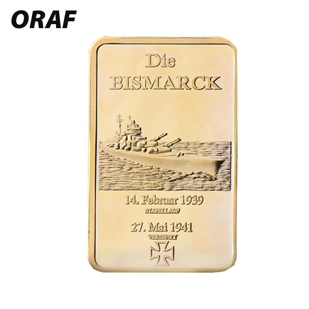 CCCP золотые слитки коллекционные монеты памятная монета Bismarck War Золотая коллекция
