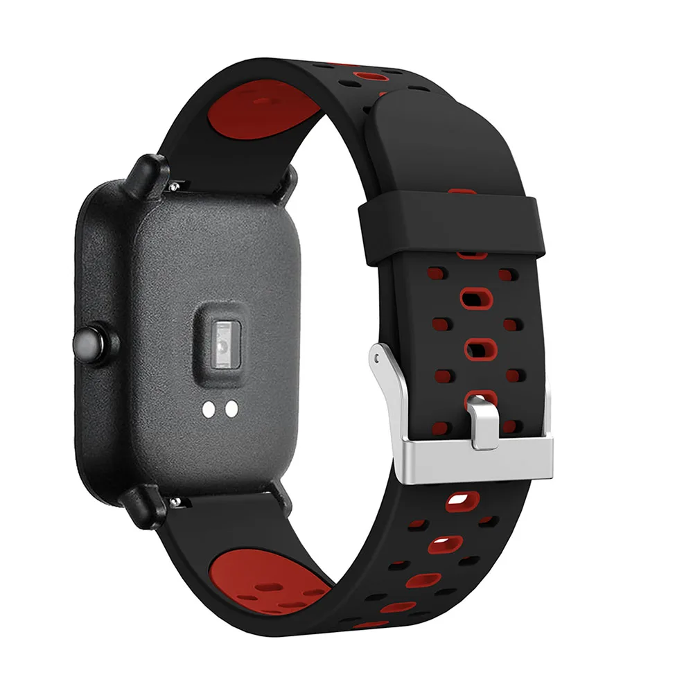 20 ремешок для часов, мм для Huami Amazfit Bip Youth съемный браслет для наручных часов для Xiaomi Huami Bip BIT PACE Lite Молодежный браслет силиконовый