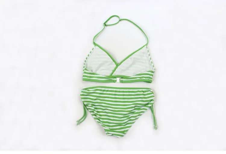 Детский купальный костюм танкини для девочек комплект бикини из 2 предметов