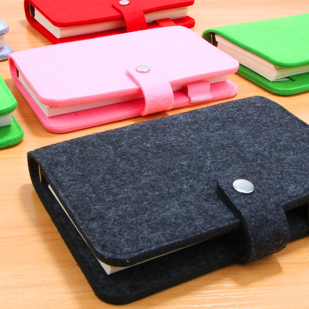 Классический фетровый блокнот Офисная школа 6 отверстий спиральная записная