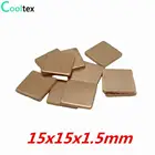 Радиатор для процессора VGA, 20 шт.лот, 15x15x1,5 мм