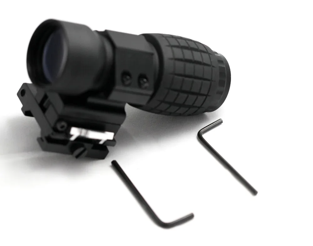 Новый 3x лупа FTS флип в сторону подходит для Eotech Aimpoint и схожих прицелов |