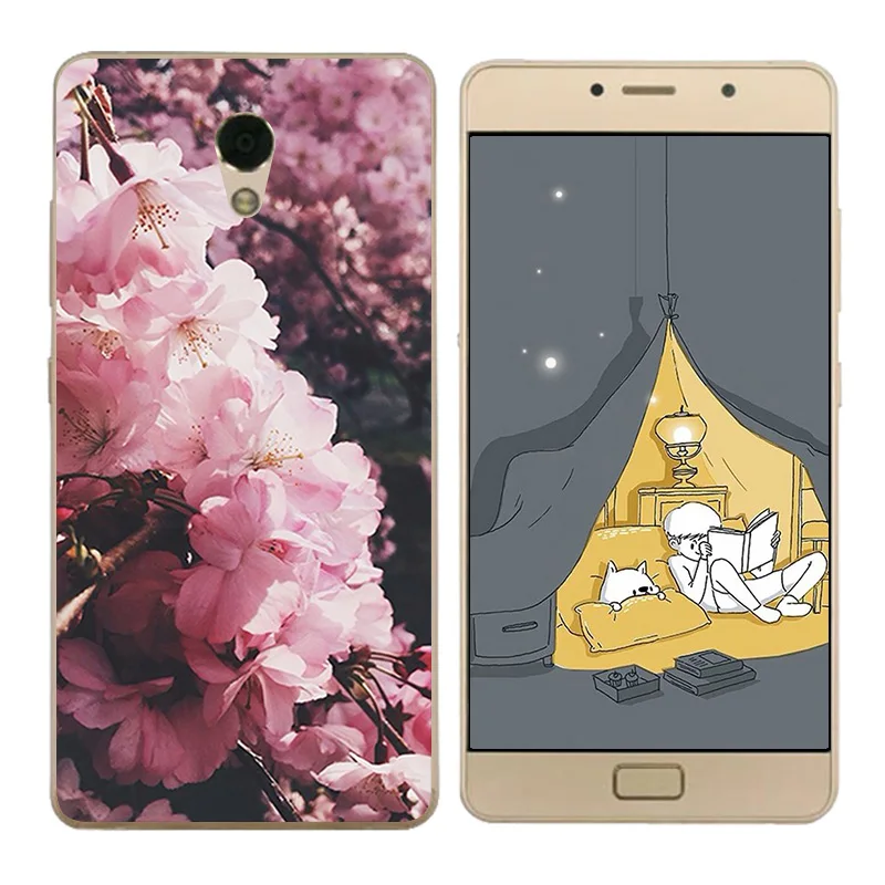 Для Lenovo P2 мягкие чехлы для мобильных телефонов из ТПУ ручная печать Vibe C72 P2c72 P2A40