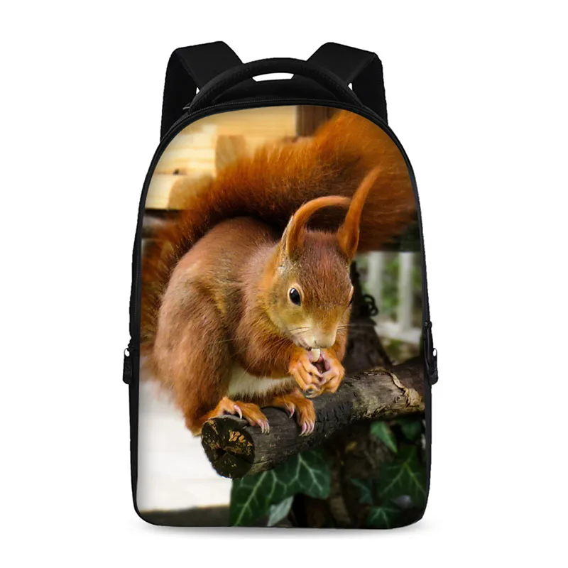 Рюкзак для компьютера Лесная белка модный школьный рюкзак начальной школы| |