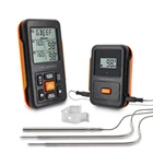 Беспроводной Радиочастотный термометр Inkbird, дистанционное устройство для домашнего использования, для приготовления пищи, барбекю, гриля, духовки, коптильня с тремя пищевыми зондами