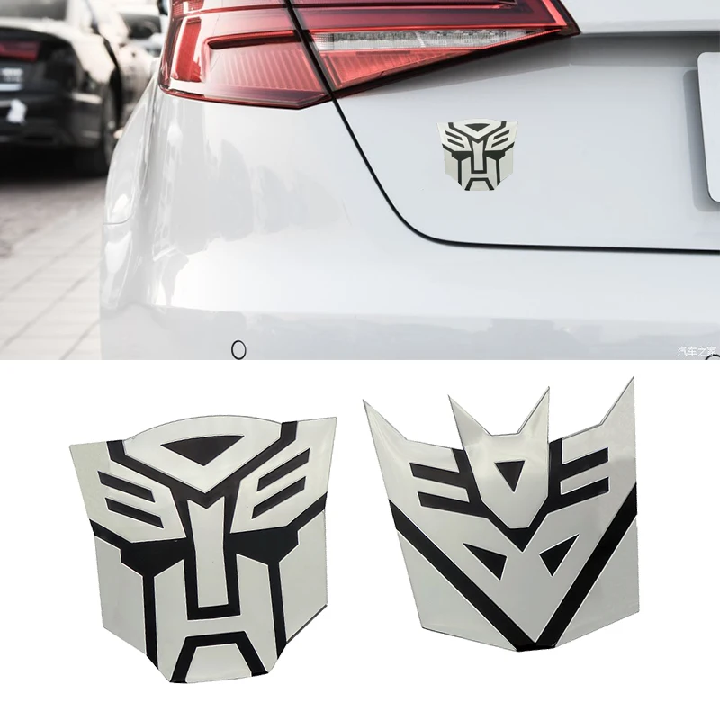 3D Автомобильные наклейки классные автомобильные с логотипом autobot металлический