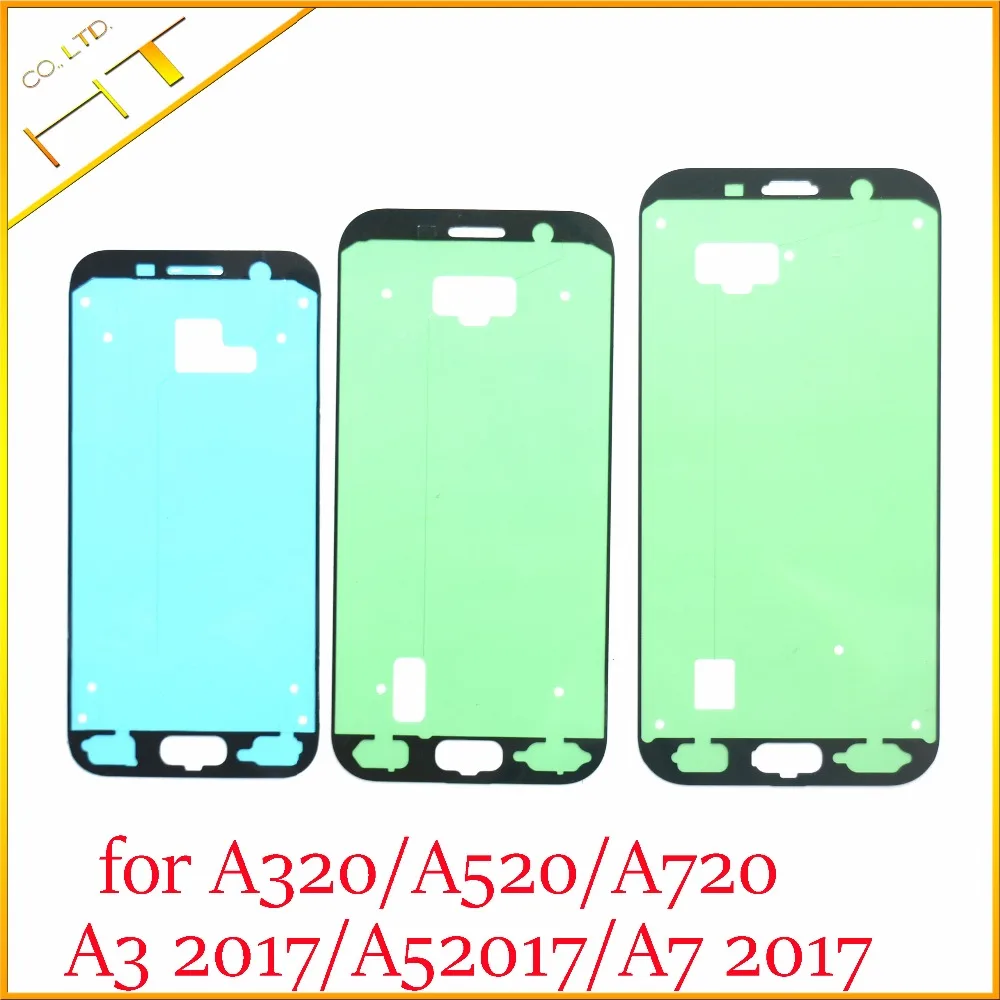 2 шт. оригинальная клейкая лента для передней рамки Samsung Galaxy A320 A520 A720 A3 2017 A5 A7 2017|frame
