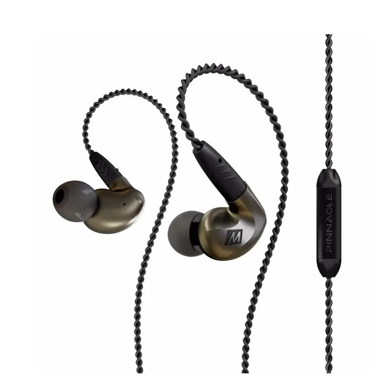 Оригинальные стереонаушники MEE Audio Pinnacle P1 Аудиофильные Hi Fi наушники вкладыши со
