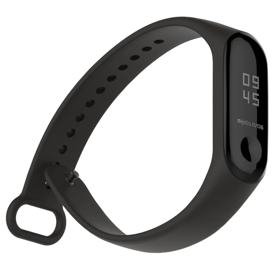 Mi jobs mi Band 3 ремешок для Xiaomi mi Band 3 силиконовый браслет умные часы спортивный браслет mi band 4 ремешок mi 3 Аксессуары