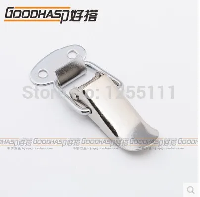 

20pcs/lot High Quality Steel With Nickel DK1102 Spring Loaded Toggle Latch Catch Hasp for Chests Cases