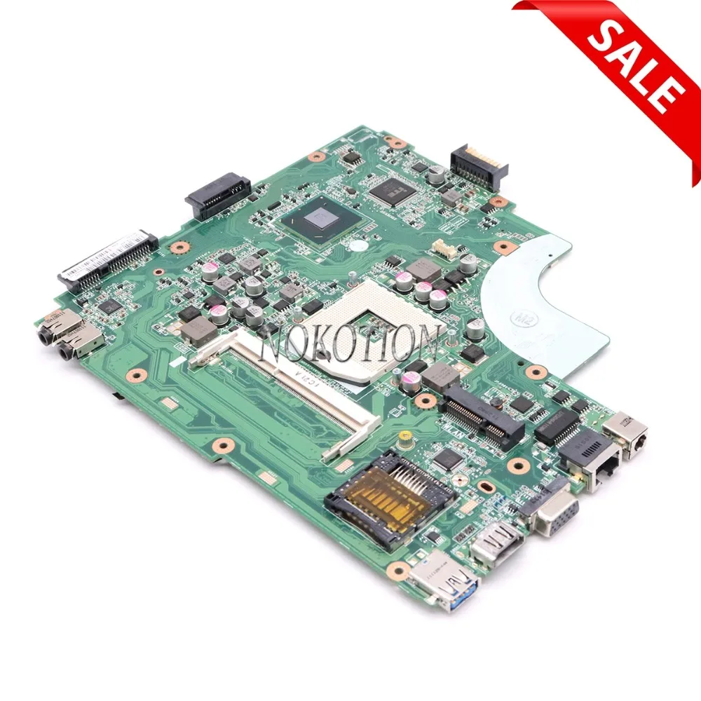 NOKOTION материнская плата для ноутбука Asus K84L K43L DDR3 HM65 основная полностью
